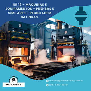 NR 12 – Máquinas e Equipamentos – Prensas e Similares – Reciclagem