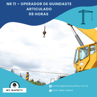 NR 11 – Operador de Guindaste Articulado