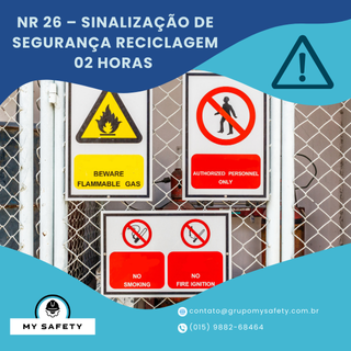 NR 26 – Sinalização de Segurança Reciclagem