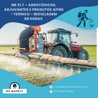 NR 31.7 – Agrotóxicos, Adjuvantes e Produtos Afins – Teórico – Reciclagem
