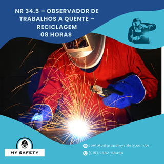 NR 34.5 – Observador de Trabalhos a Quente – Reciclagem
