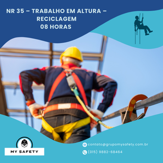 NR 35 – Trabalho em Altura – Teórico – Reciclagem