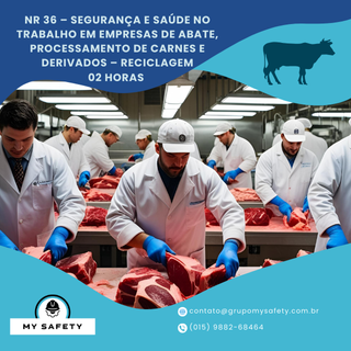 NR 36 – Segurança e Saúde no Trabalho em Empresas de Abate, Processamento de Carnes e Derivados – Reciclagem