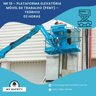 NR 18 – Plataforma Elevatória Móvel de Trabalho (PEMT) –Teórico