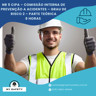 NR 05 CIPA – Comissão Interna de Prevenção de Acidentes – Grau De Risco 2 – Parte Teórica