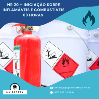NR 20 – Iniciação Sobre Inflamáveis e Combustíveis