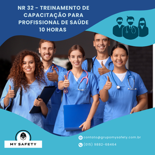 NR 32 – Treinamento De Capacitação Para Profissional De Saúde
