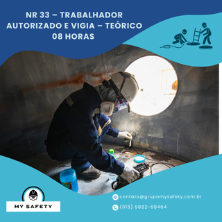 NR 33 – Trabalhador Autorizado e Vigia – Teórico