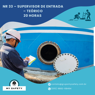 NR 33 – Supervisor De Entrada – Teórico