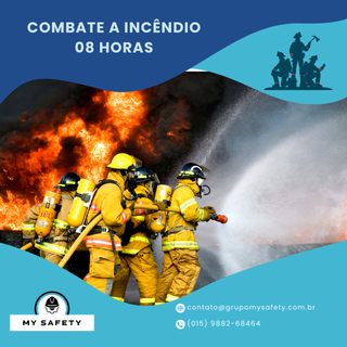 Combate a Incêndio – 08 Horas