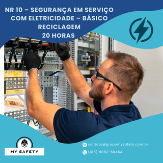 NR 10 – Básico Reciclagem 20h