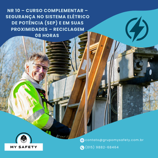 NR 10 – Complementar SEP Reciclagem 8h