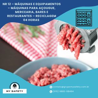 NR 12 – Máquinas e Equipamentos – Máquinas para Açougue, Mercearia, Bares e Restaurantes – Reciclagem